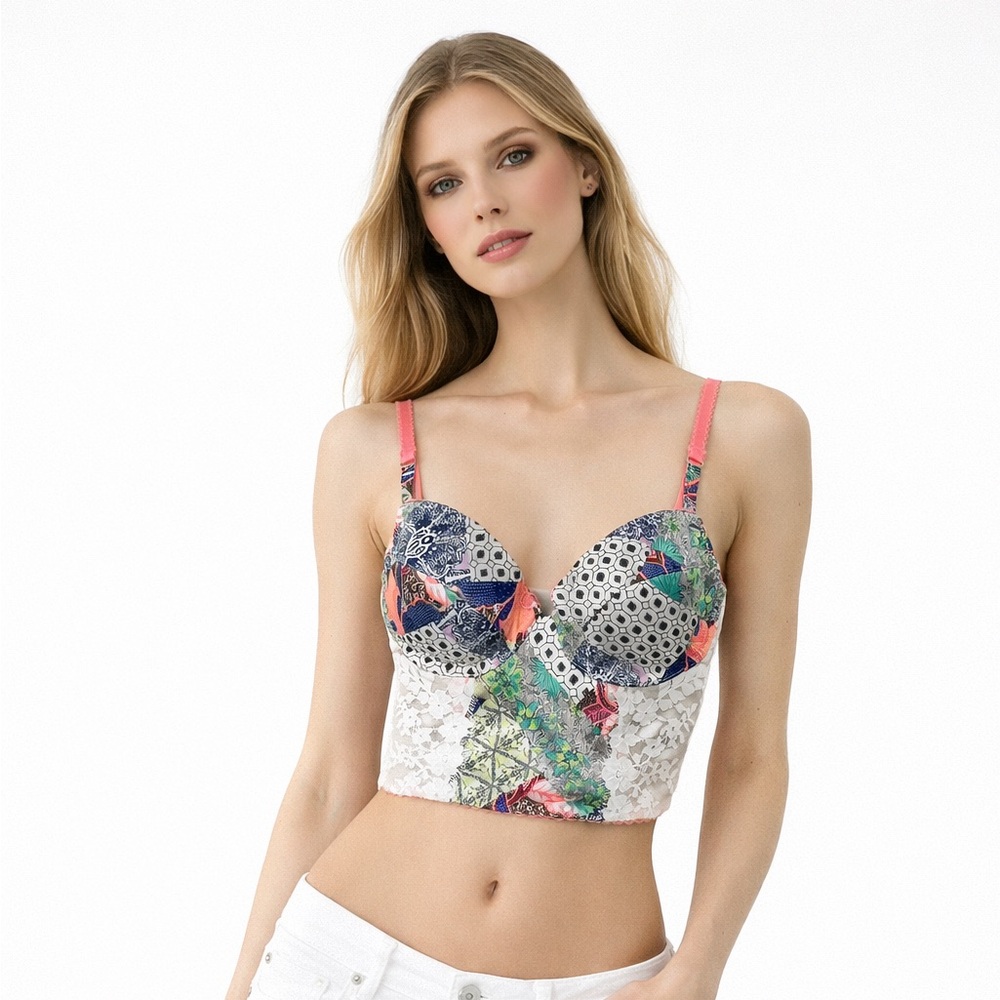 Victoria's Secret Dream Angels Lined Demi Longline Bra